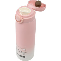 FreeON Termoska nerezová 480 ml - růžová