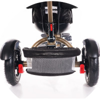 CHIPOLINO Tříkolka pro dvojčata 2Play Golden,Beige