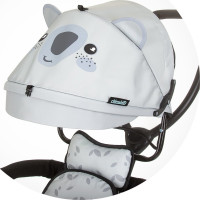 CHIPOLINO Tříkolka se stříškou Pulse 2v1 Koala