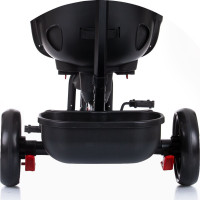 CHIPOLINO Tříkolka se stříškou Smart 2v1 Raven