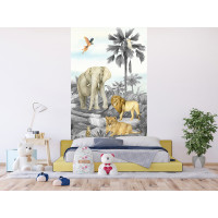 Dětská fototapeta - JUNGLE 2 - 150x270 cm