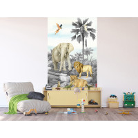 Dětská fototapeta - JUNGLE 2 - 150x270 cm