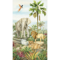 Dětská fototapeta - JUNGLE 1 - 150x270 cm