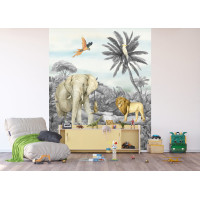 Dětská fototapeta - JUNGLE 2 - 225x270 cm
