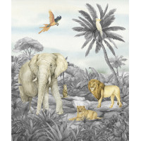 Dětská fototapeta - JUNGLE 2 - 225x270 cm