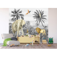 Dětská fototapeta - JUNGLE 2 - 300x270 cm