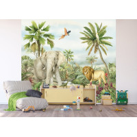 Dětská fototapeta - JUNGLE 1 - 300x270 cm