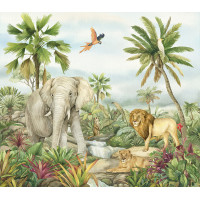 Dětská fototapeta - JUNGLE 1 - 300x270 cm