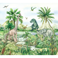 Dětská fototapeta - DINO 2 - 300x270 cm