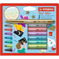 STABILO Trio DECO 8 fixů