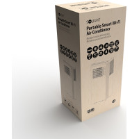 Solight mobilní klimatizace 9000 BTU, smart WiFi, chlazení, odvlhčování, ventilátor