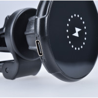 Solight magnetický držák MagSafe do auta s bezdrátovým nabíjením Qi 15W