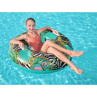 BESTWAY Nafukovací kruh s madly 114 cm Džungle