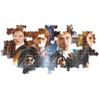 CLEMENTONI Panoramatické puzzle Harry Potter 1000 dílků