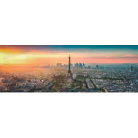 CLEMENTONI Panoramatické puzzle Paříž 1000 dílků