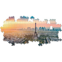 CLEMENTONI Panoramatické puzzle Paříž 1000 dílků