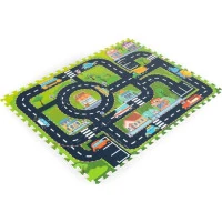 ECOTOYS Pěnové puzzle Městečko
