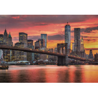 CLEMENTONI Puzzle East River za soumraku 1500 dílků