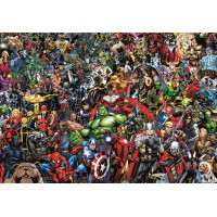 CLEMENTONI Puzzle Impossible: Marvel 1000 dílků