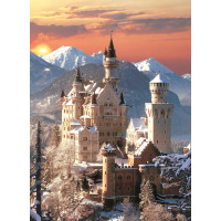 CLEMENTONI Puzzle Neuschwanstein 1500 dílků