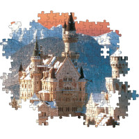 CLEMENTONI Puzzle Neuschwanstein 1500 dílků