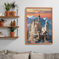 CLEMENTONI Puzzle Neuschwanstein 1500 dílků