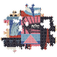 CLEMENTONI Puzzle Style in the City: Paříž 1000 dílků