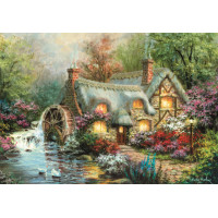 CLEMENTONI Puzzle Útočiště na venkově 1500 dílků