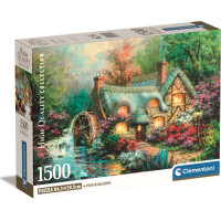 CLEMENTONI Puzzle Útočiště na venkově 1500 dílků