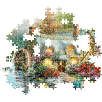 CLEMENTONI Puzzle Útočiště na venkově 1500 dílků