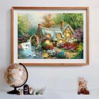 CLEMENTONI Puzzle Útočiště na venkově 1500 dílků