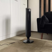 Sloupový ventilátor s dálkovým ovladačem Ruhhy - černý