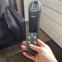 Sloupový ventilátor s dálkovým ovladačem Ruhhy - černý