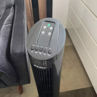 Sloupový ventilátor s dálkovým ovladačem Ruhhy - černý