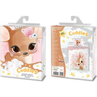 Dětské bavlněné povlečení do postýlky 135x100 cm CUDDLES - Srnečka
