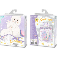 Dětské bavlněné povlečení do postýlky 135x100 cm CUDDLES - Lama