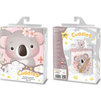 Dětské bavlněné povlečení do postýlky 135x100 cm CUDDLES - Koala