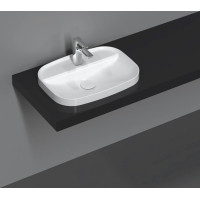 Isvea INFINITY keramické umyvadlo zápustné, 55x40cm, bílá 10NF50055