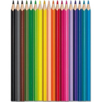 MAPED Trojhranné pastelky Aqua Color'Peps 18 ks + štětec