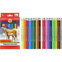 KOH-I-NOOR Trojhranné pastelky 3144 Triocolor 24 ks