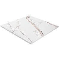 Sprchová SMC vanička REA MAGNUM CARRARA WHITE 90x90 cm - imitace kamene - bílá