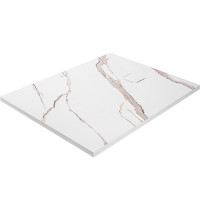 Sprchová SMC vanička REA MAGNUM CARRARA WHITE 90x120 cm - imitace kamene - bílá