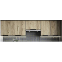 Kuchyňská linka EMMA 240 cm - dub artisan/černá