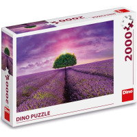 DINO Puzzle Levandulové pole 2000 dílků