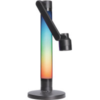 Solight LED stmívatelná lampička s RGB podsvícením, 10W, 600lm, změna chromatičnosti, dálkový ovladač