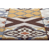 Běhoun Cappuccino 105881 Mosaik Brown Multicolored