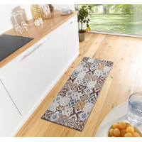 Běhoun Cappuccino 105881 Mosaik Brown Multicolored