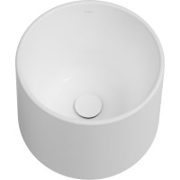 ALLEGRO keramické umyvadlo na desku, průměr 42cm, bílá 10AL66042