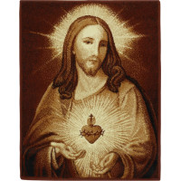 Kusový koberec Srdce Ježíše