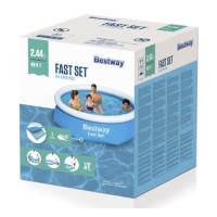 Bazén s nafukovacím límcem 244x61 cm - BESTWAY 57448